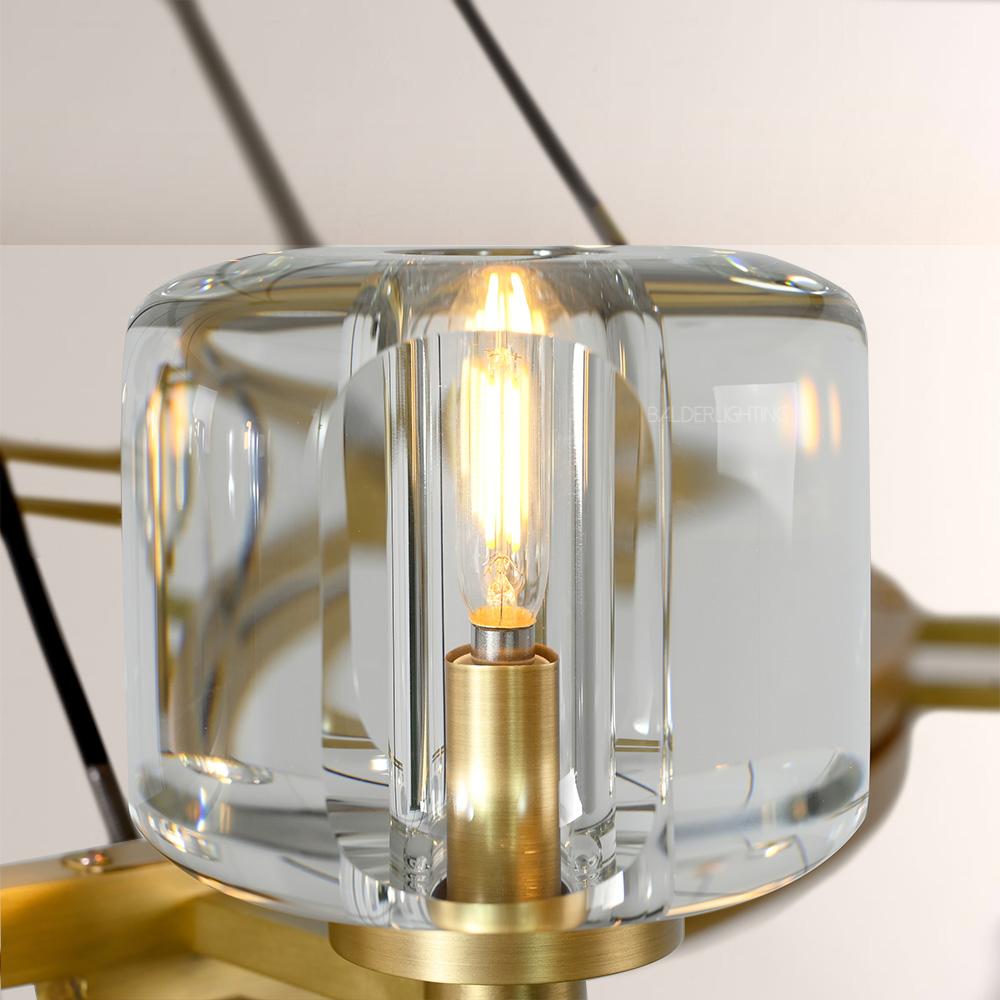 Gindy Crystal Round Chandelier 60"