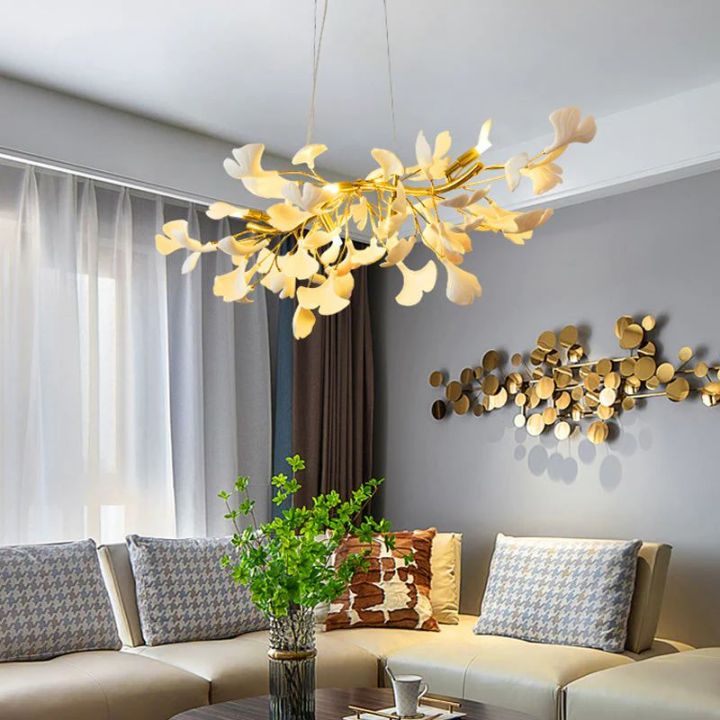 Gingko Luxury Chandelier Style C