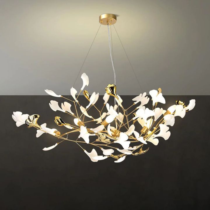 Gingko Luxury Chandelier Style D