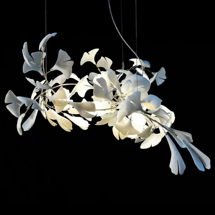 Ceramic Gingko Luxury Chandelier Style G