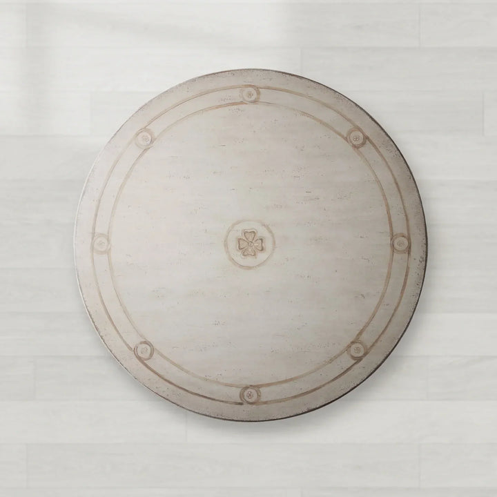 Girardi Round Wood Dining Table with BellArte Base