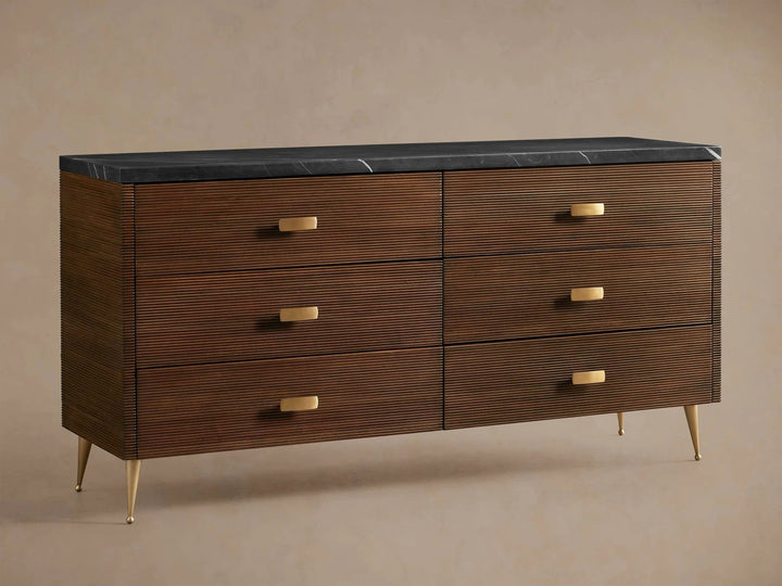 Gislle Six-Drawer Dresser