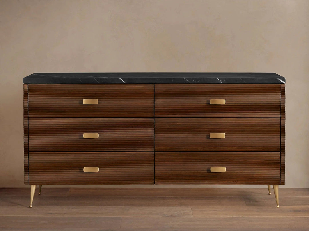 Gislle Six-Drawer Dresser