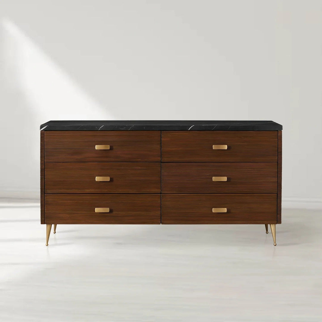 Gislle Six-Drawer Dresser