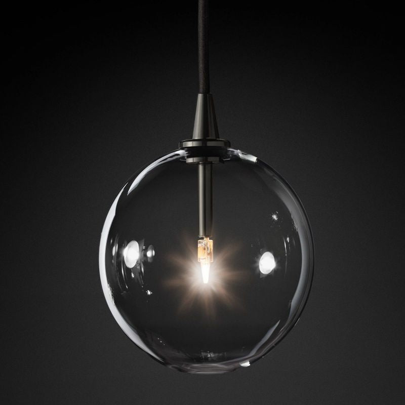 Glass Globe Mobile Island Pendant