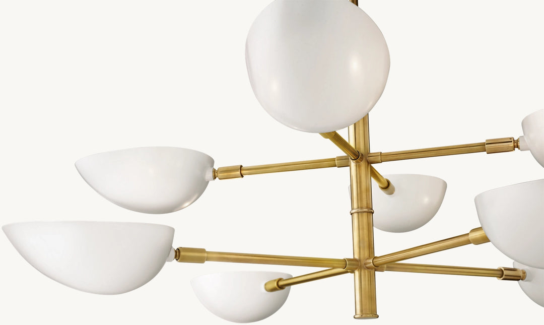 Graphic Chandelier 38“