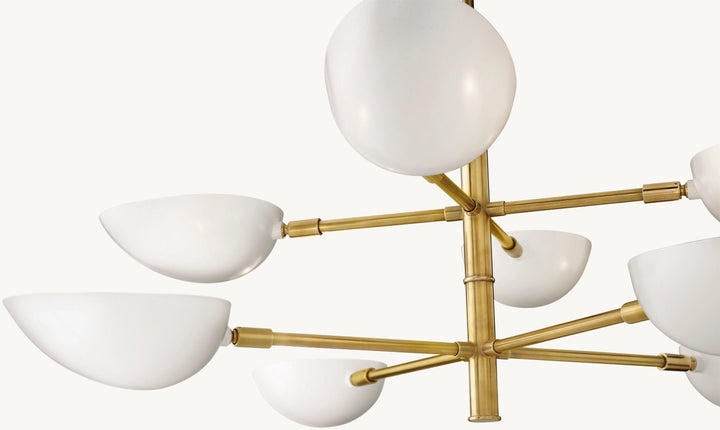 Graphic Chandelier 38“