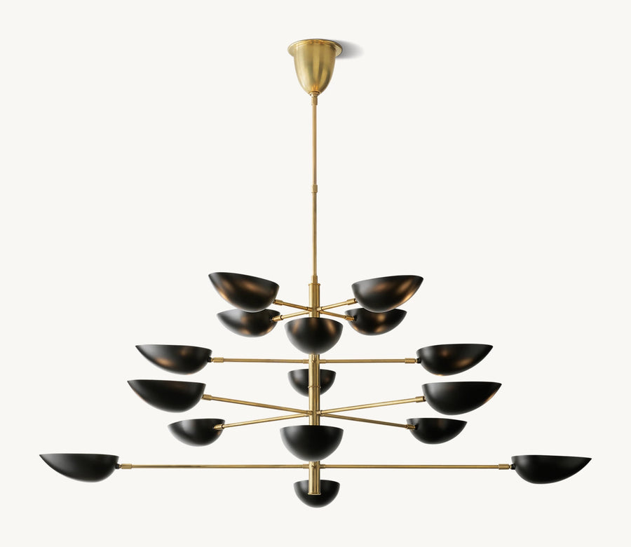 Graphic Chandelier 70”