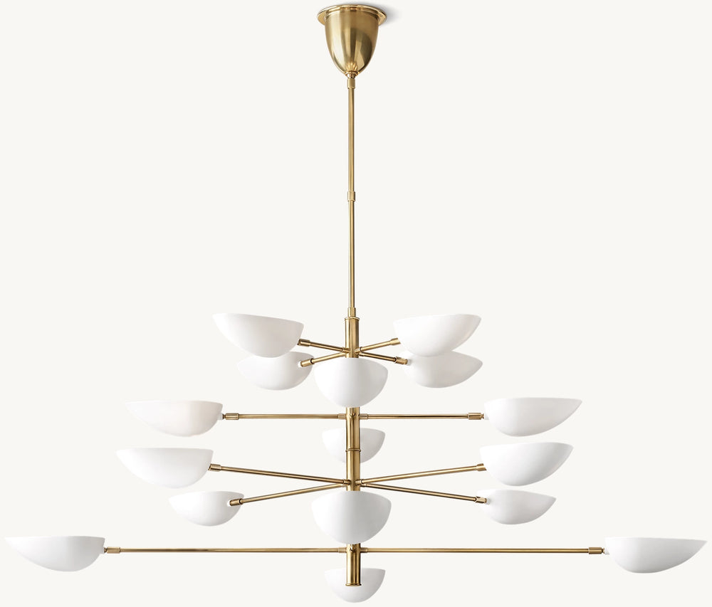 Graphic Chandelier 70”