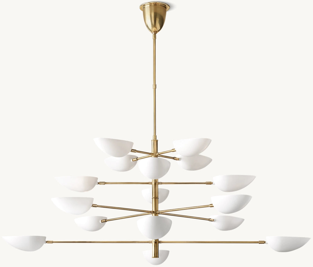 Graphic Chandelier 70”
