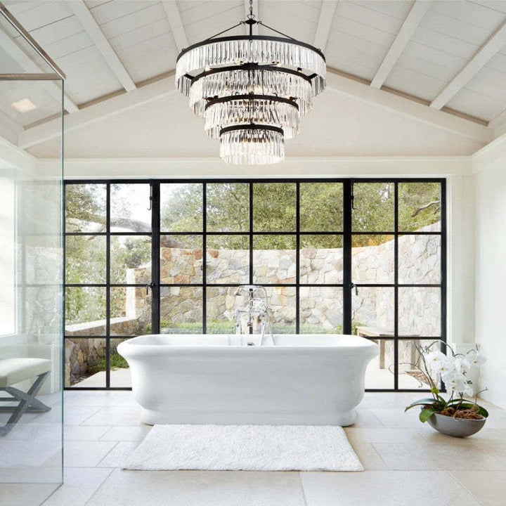 Guyton 4-Tier Round Chandelier 40''D