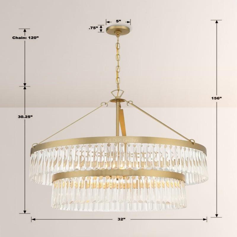 Guyton 2-Tier Round Chandelier