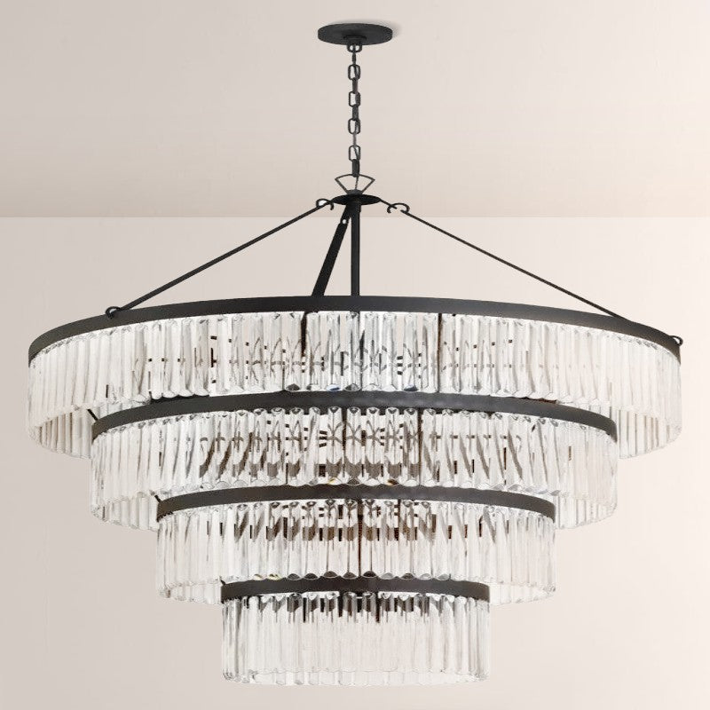 Guyton 4-Tier Round Chandelier 40''D