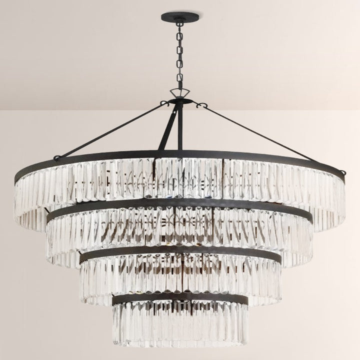Guyton 4-Tier Round Chandelier 40''D
