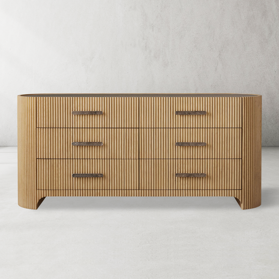 Leila Six Drawer Dresser