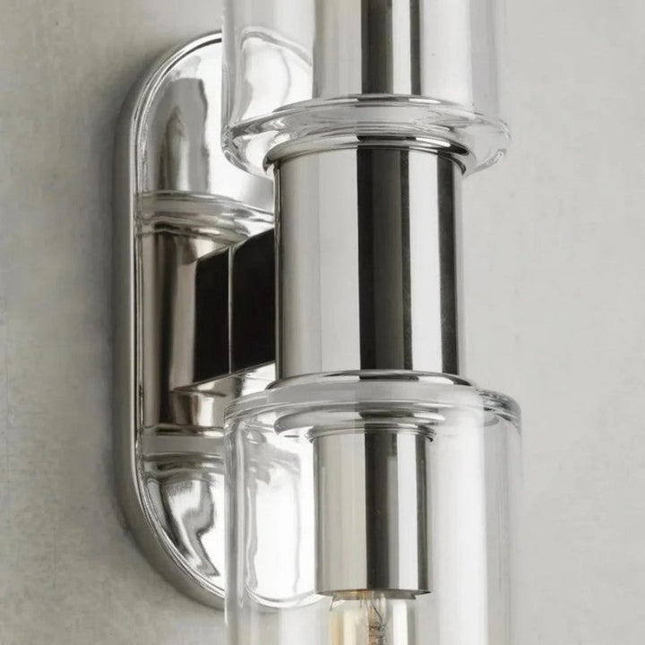 Harvial 2-Light Clear Glass Wall Sconce