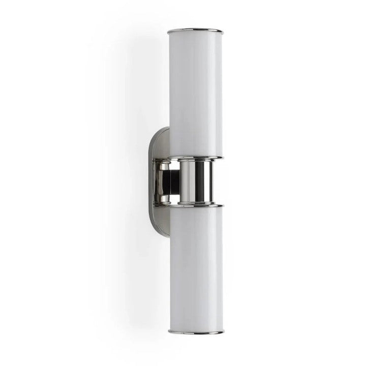 Harvial 2-Light Milk Glass Wall Sconce