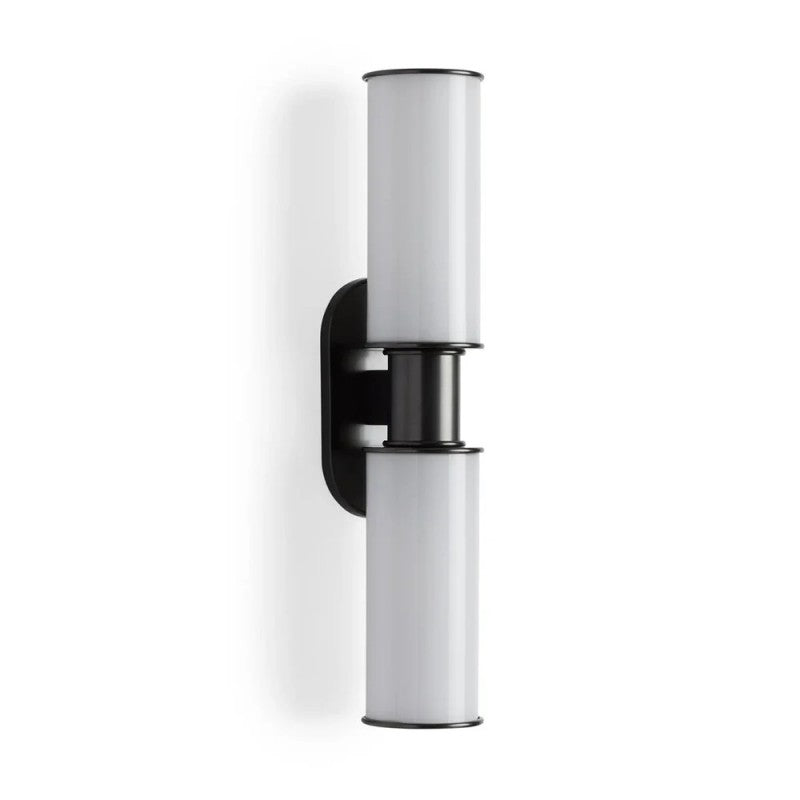 Harvial 2-Light Milk Glass Wall Sconce