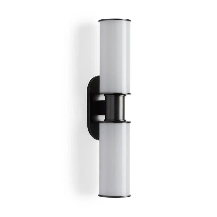 Harvial 2-Light Milk Glass Wall Sconce