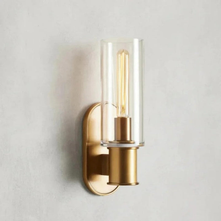 Harvial Clear Glass Wall Sconce