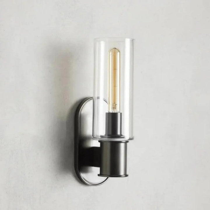 Harvial Clear Glass Wall Sconce