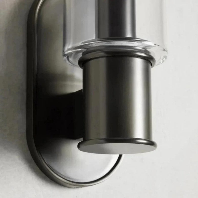Harvial Clear Glass Wall Sconce