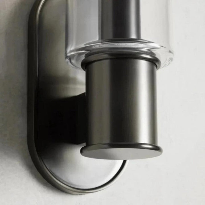 Harvial Clear Glass Wall Sconce