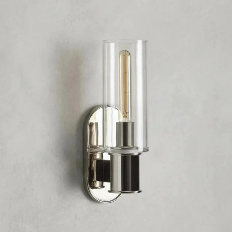 Harvial Clear Glass Wall Sconce