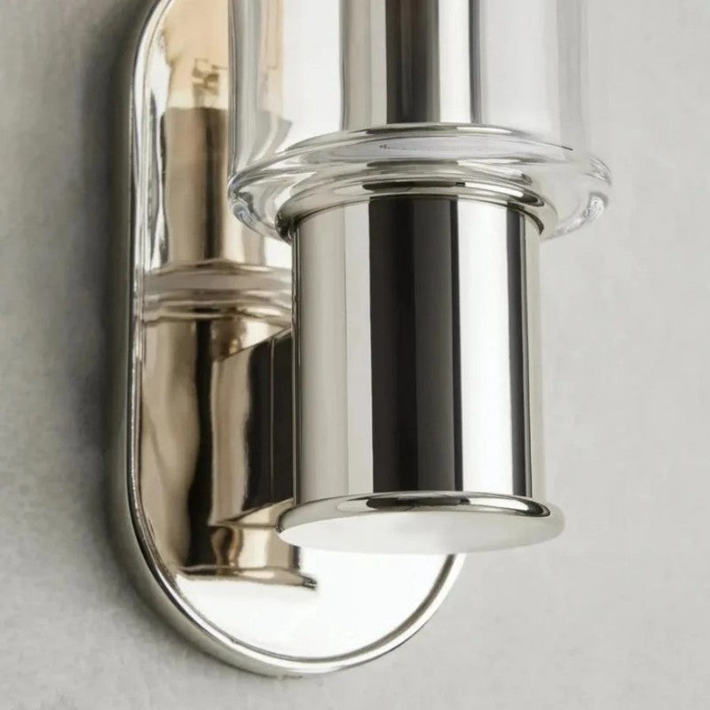 Harvial Clear Glass Wall Sconce