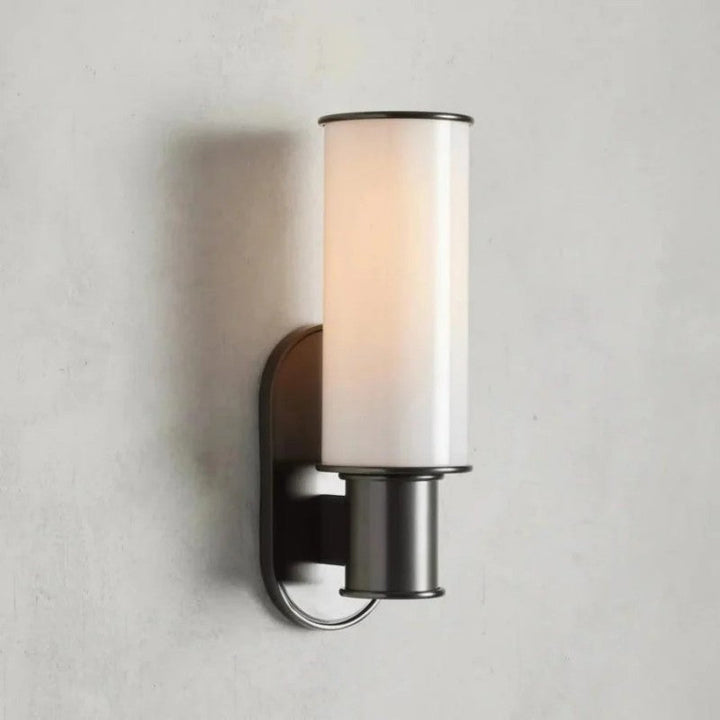 Harvial Milk Glass Wall Sconce