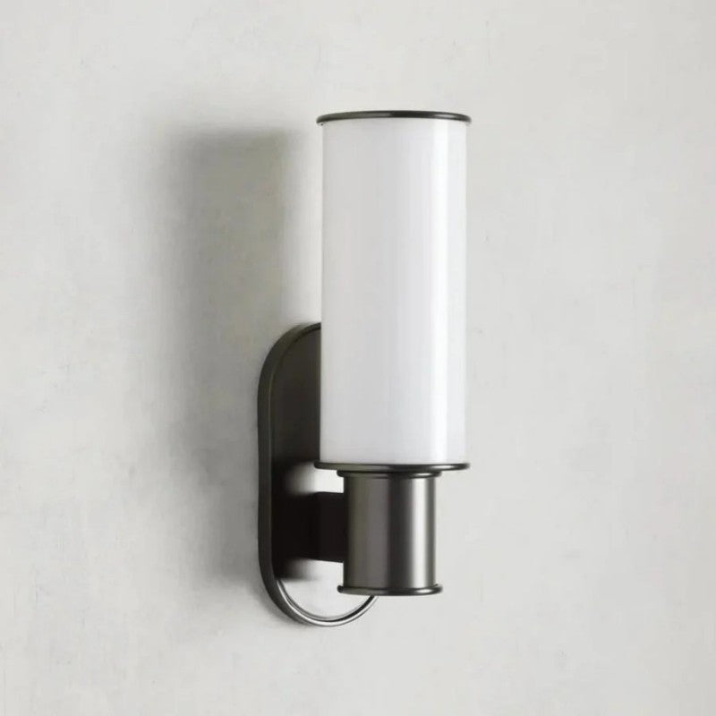 Harvial Milk Glass Wall Sconce