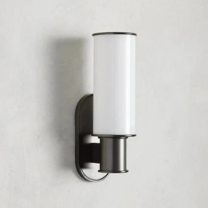 Harvial Milk Glass Wall Sconce