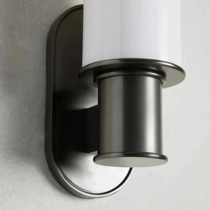 Harvial Milk Glass Wall Sconce