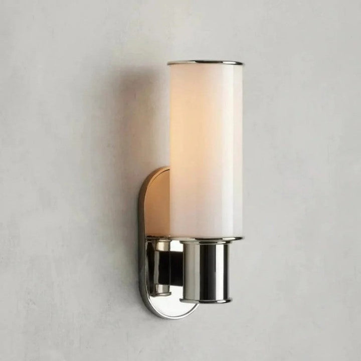 Harvial Milk Glass Wall Sconce