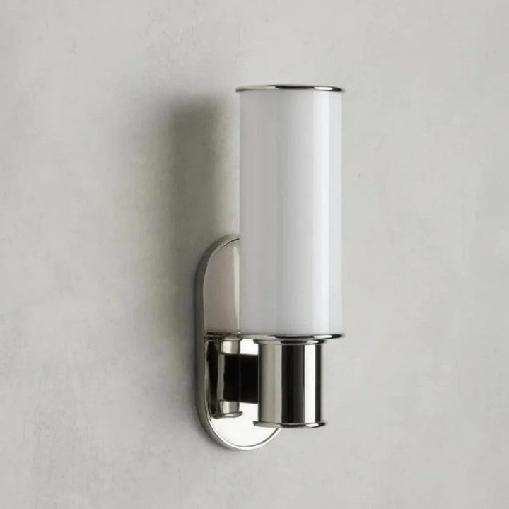 Harvial Milk Glass Wall Sconce