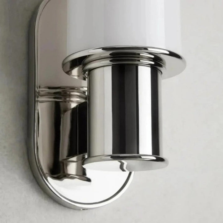Harvial Milk Glass Wall Sconce