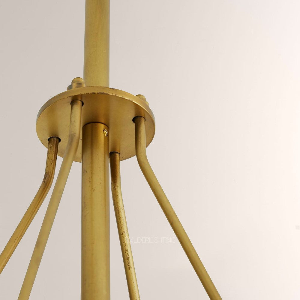 Hasnie Oval Chandelier 43"