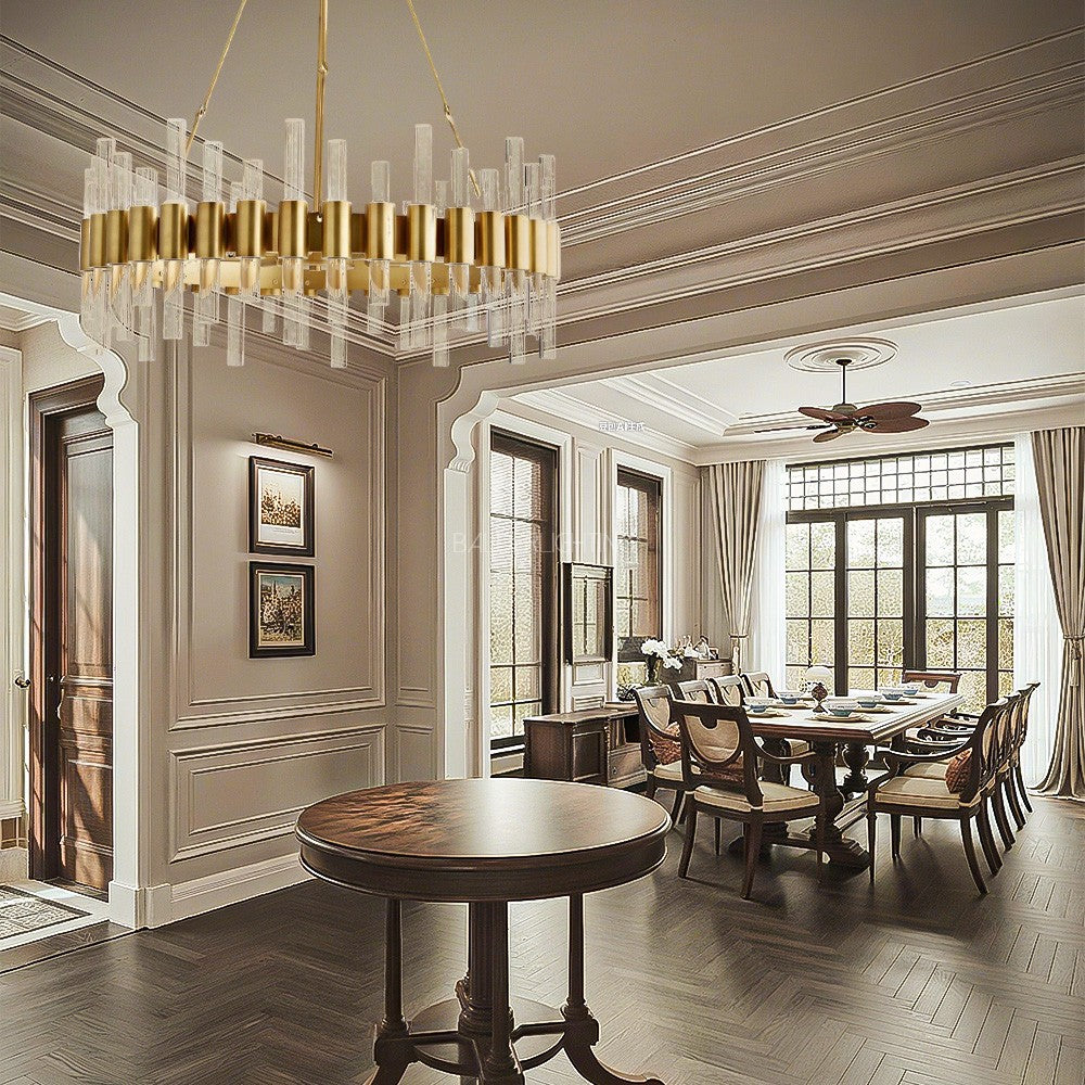 Hasnie Round Chandelier 26"