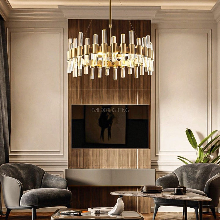 Hasnie Round Chandelier 26"