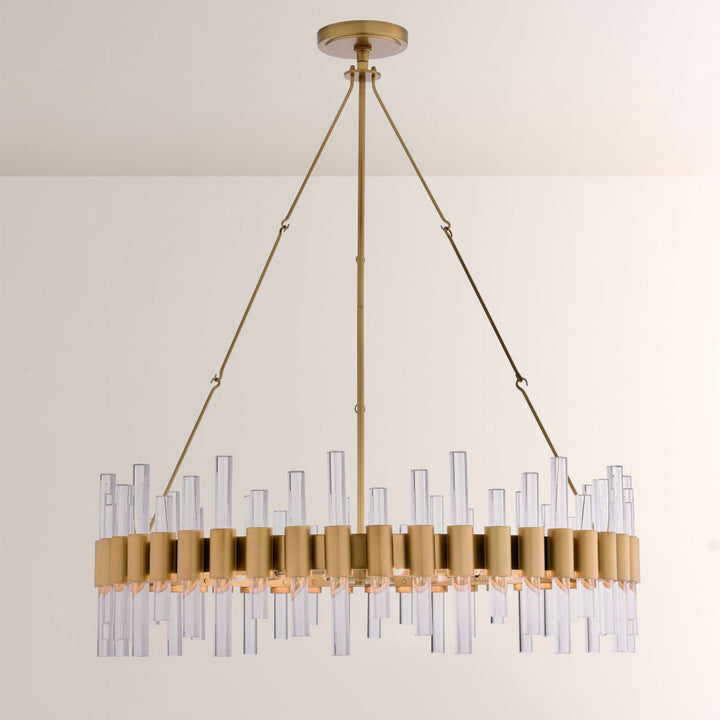 Hasnie Round Chandelier 34"