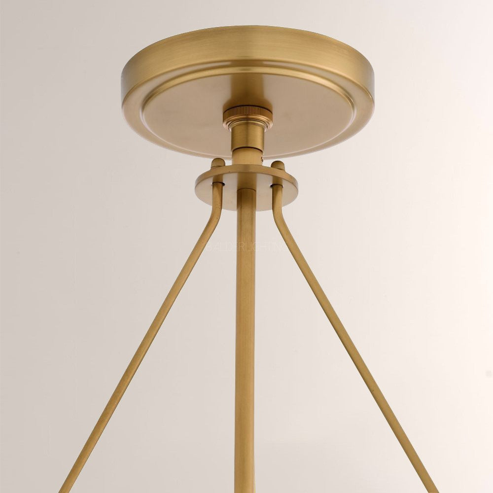 Hasnie Round Chandelier 34"