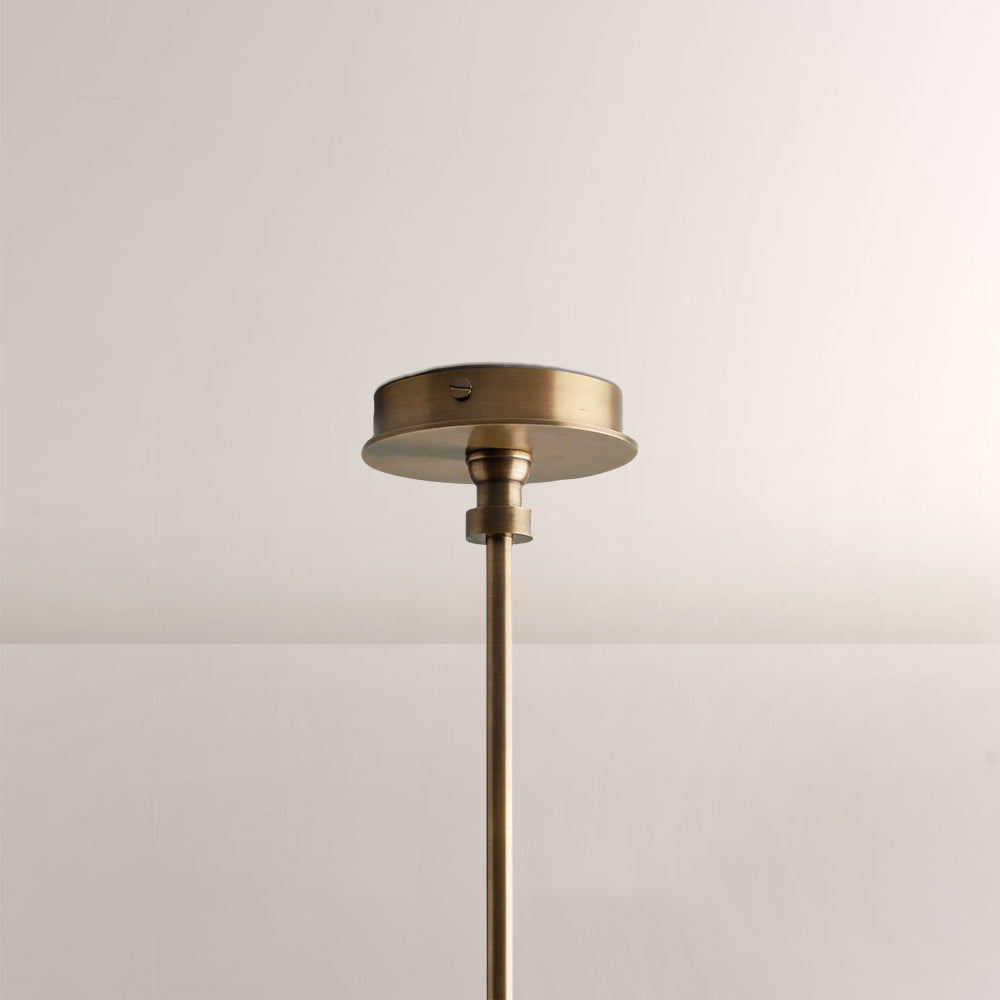Hasting Round Brass Chandelier