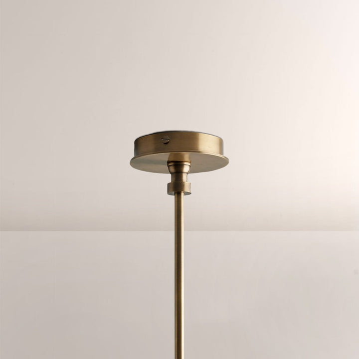 Hasting Round Brass Chandelier