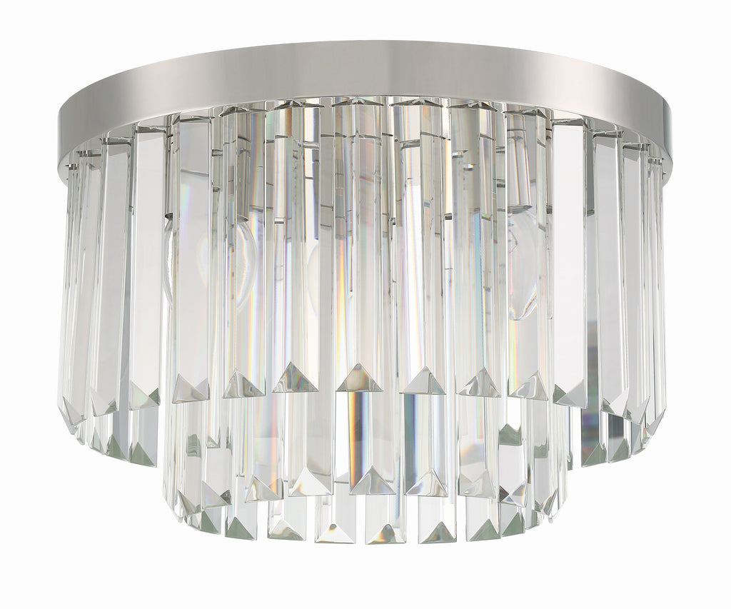 Hayes 4 Light 16.00 inch Flush Mount