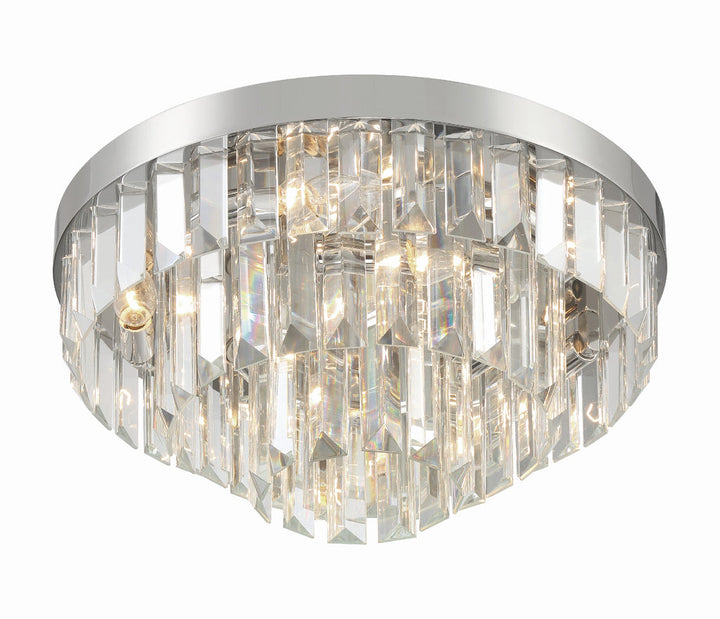 Hayes 8 Light 18.00 inch Flush Mount