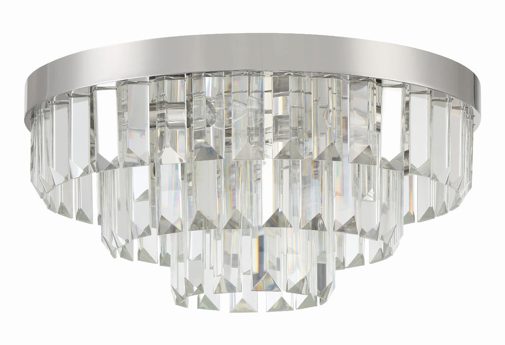 Hayes 8 Light 18.00 inch Flush Mount