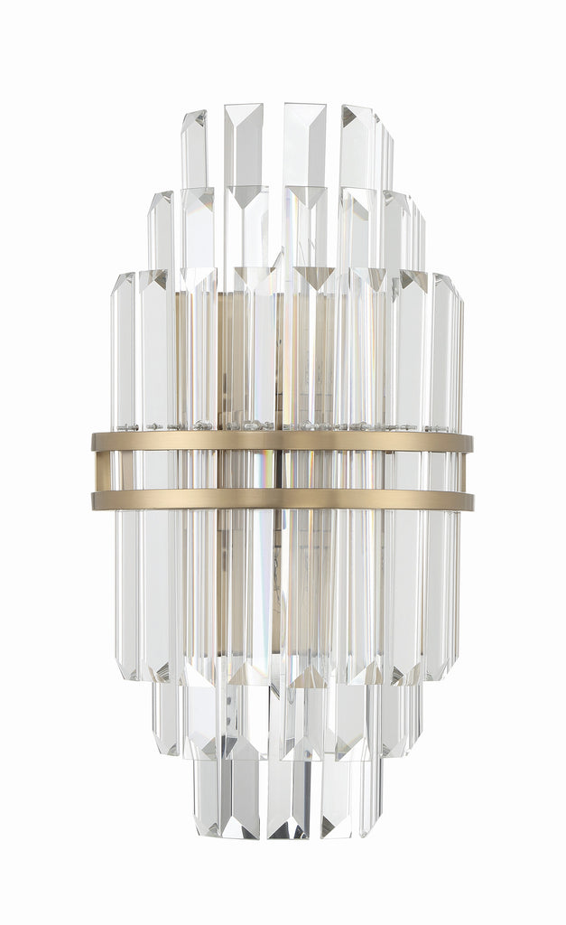 Hayes Crystal 2 Light Wall Sconce