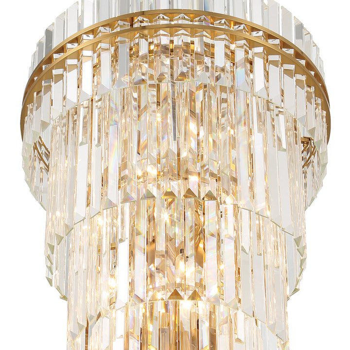 Hayes Multi-Layer Crystal 31 Light Chandelier