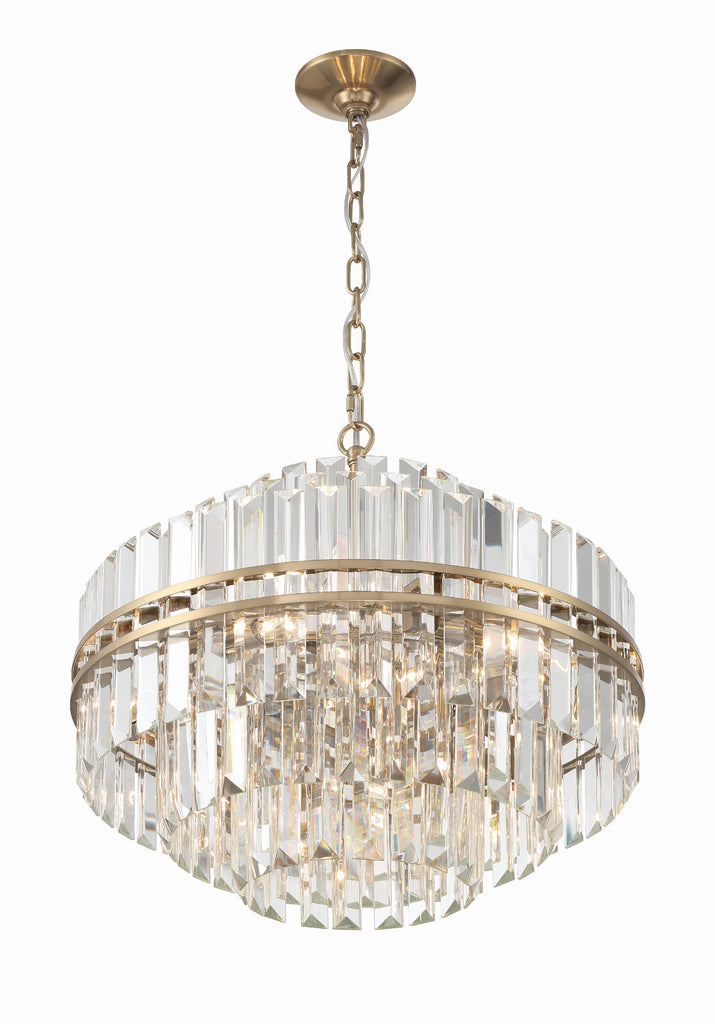 Hayes Round Crystal 12 Light Chandelier