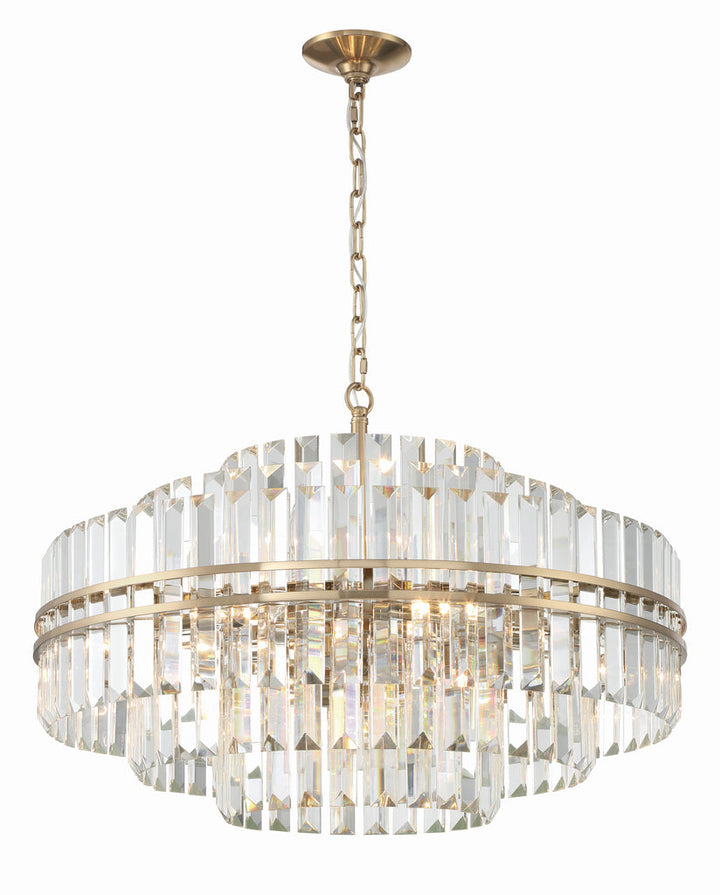 Hayes Round Crystal 16 Light Chandelier